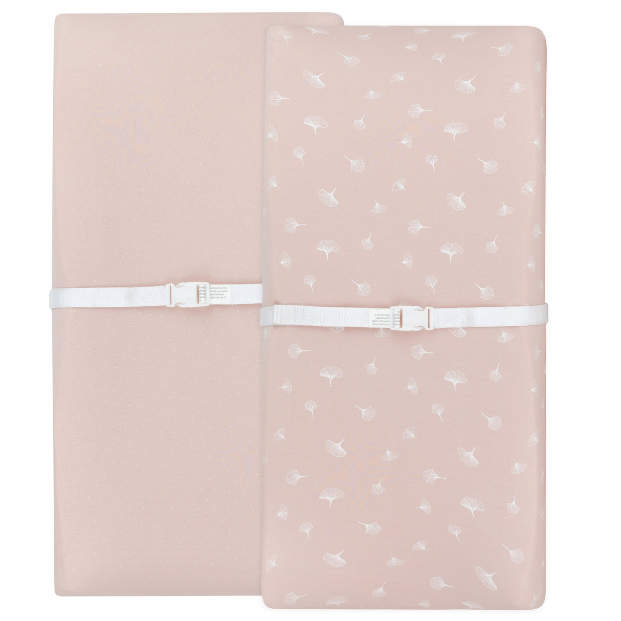 Changing Pad Cover | Cradle Sheet Set - Gingko & Pin Dot - HoneyBug