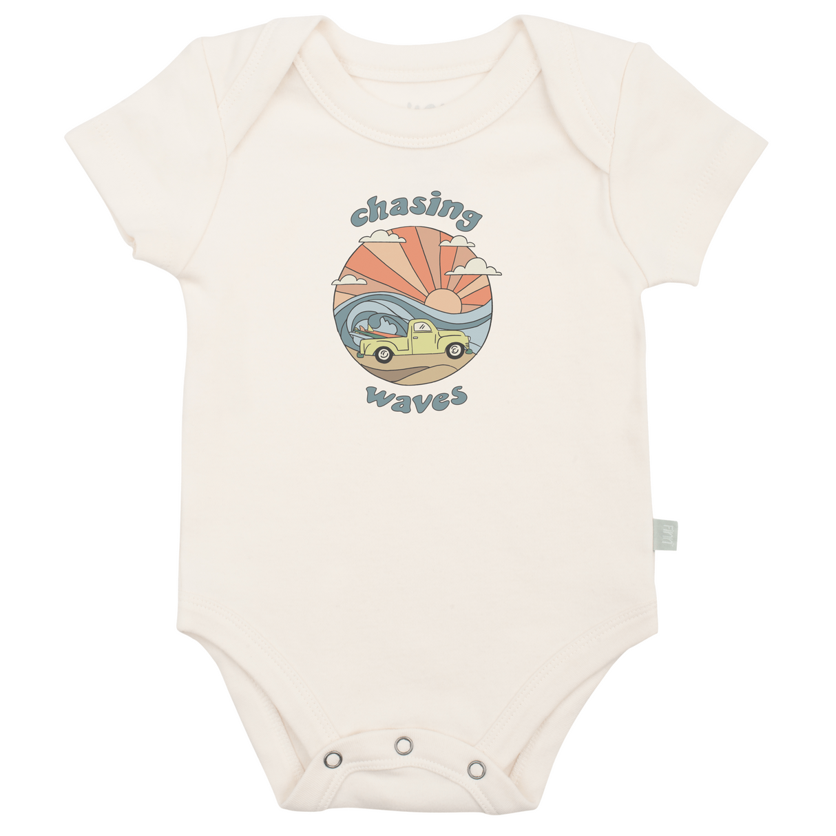 graphic bodysuit | chasing waves - HoneyBug