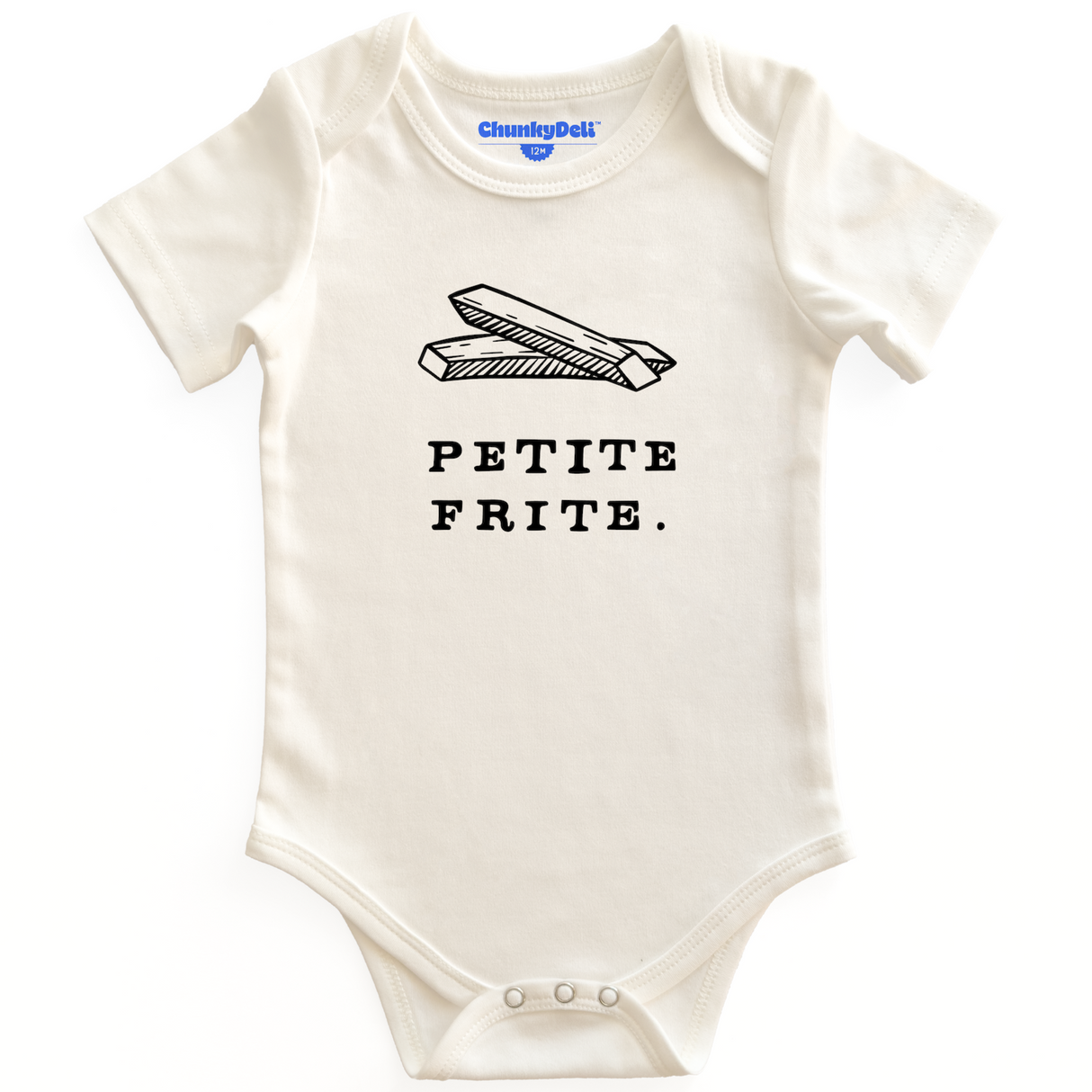 Petite Frite Baby Bodysuit - HoneyBug
