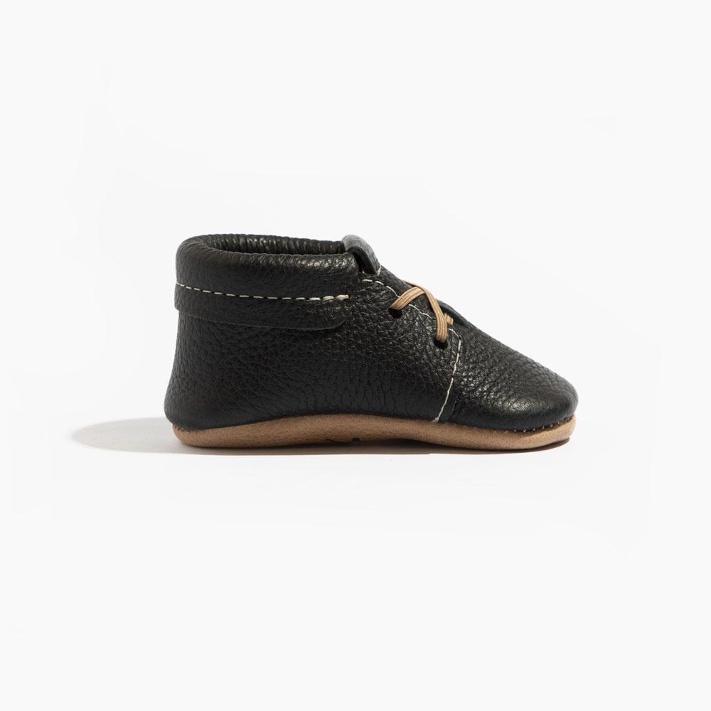 Ebony Oxford Baby Shoe - HoneyBug