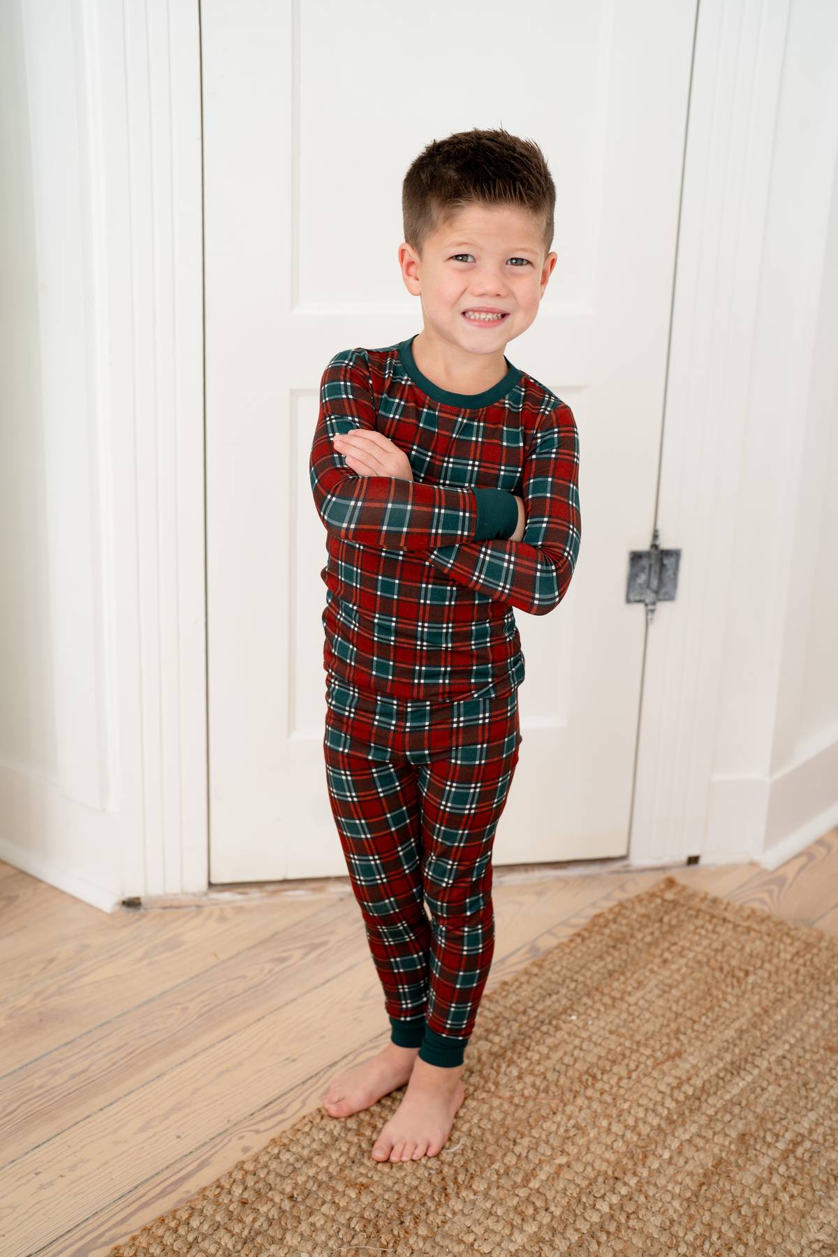 Tartan Plaid | Two Piece Set - HoneyBug