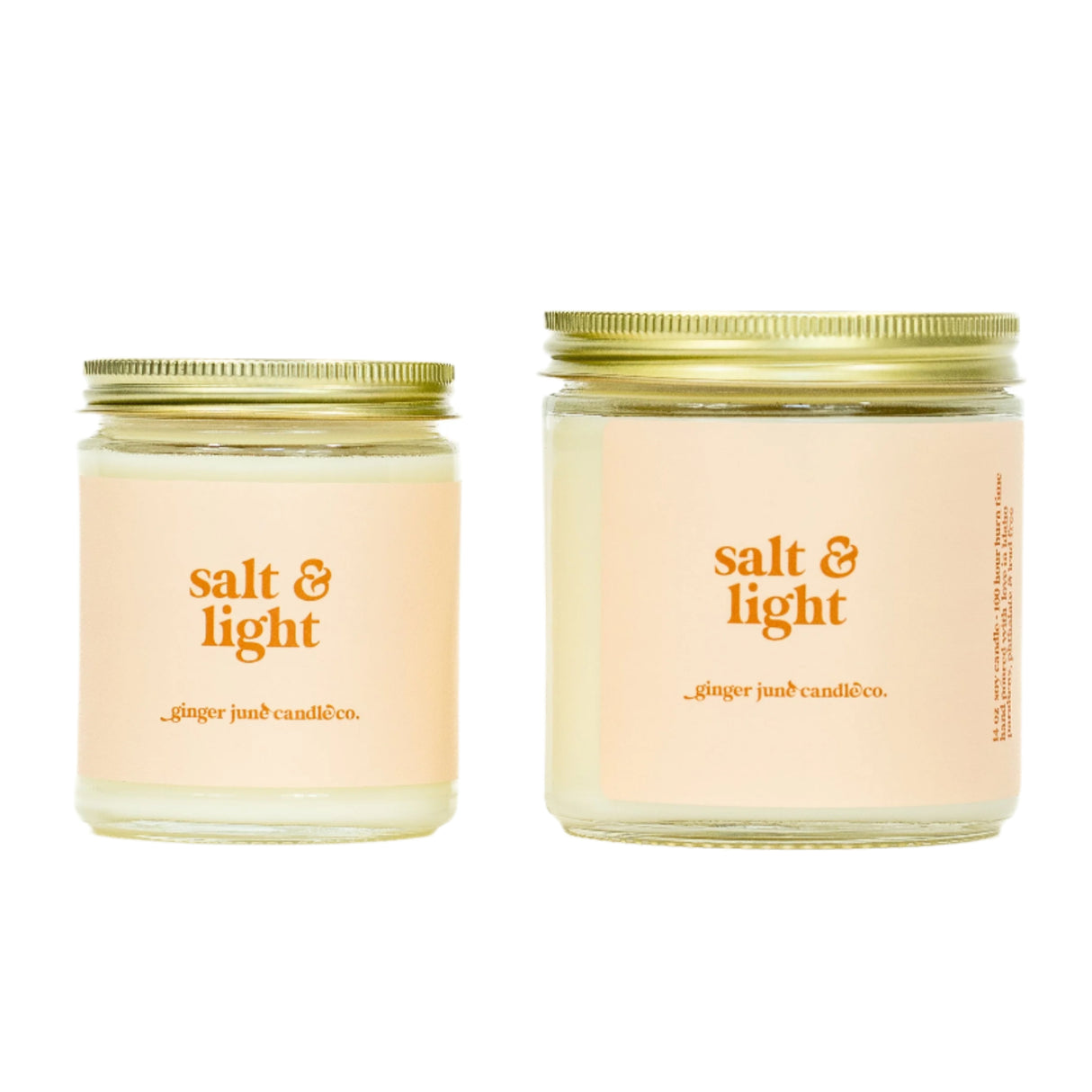 Salt + Light Candle - HoneyBug