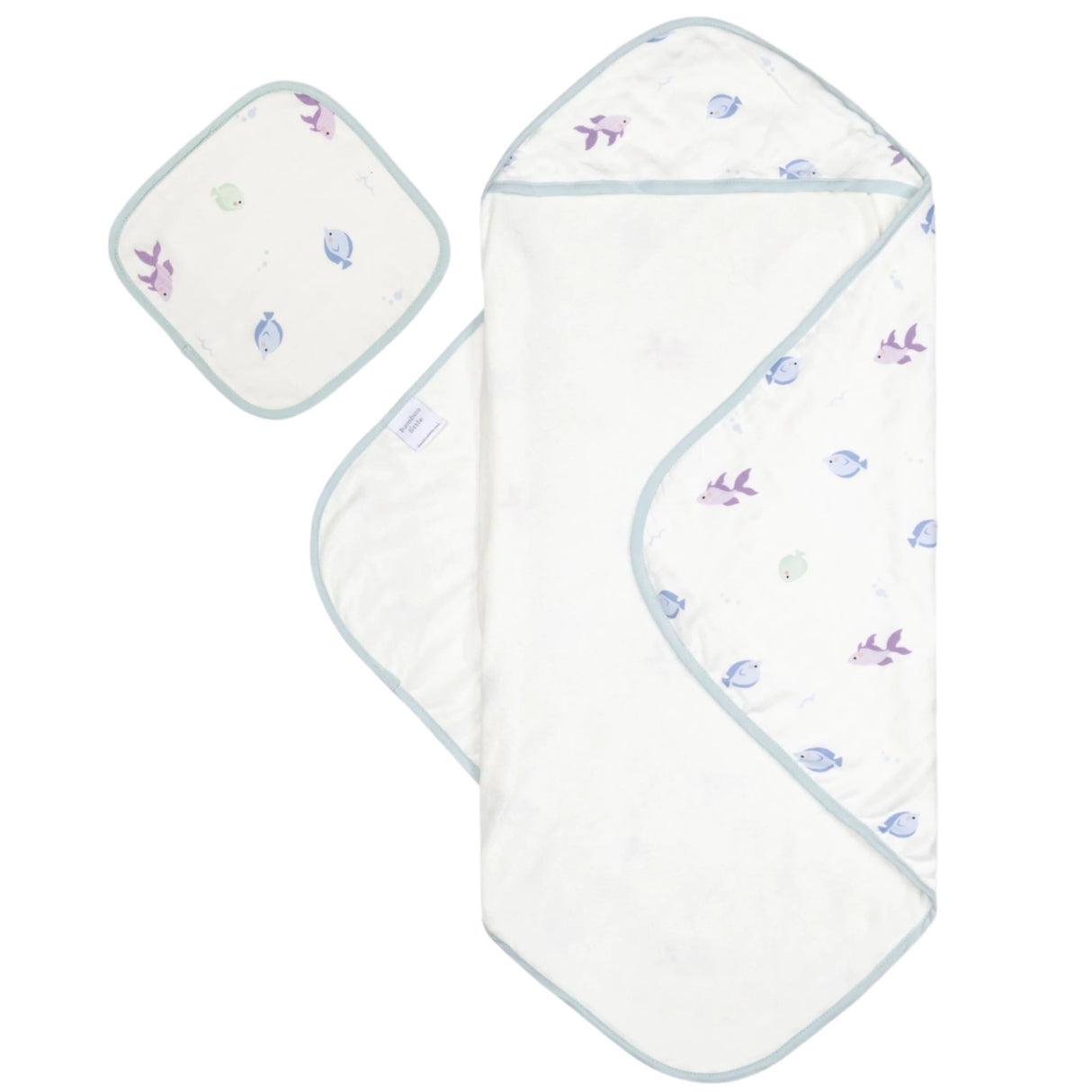 Fish Hooded Towel Set - HoneyBug