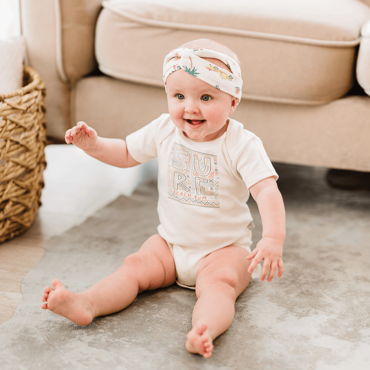 graphic bodysuit | SURF - HoneyBug
