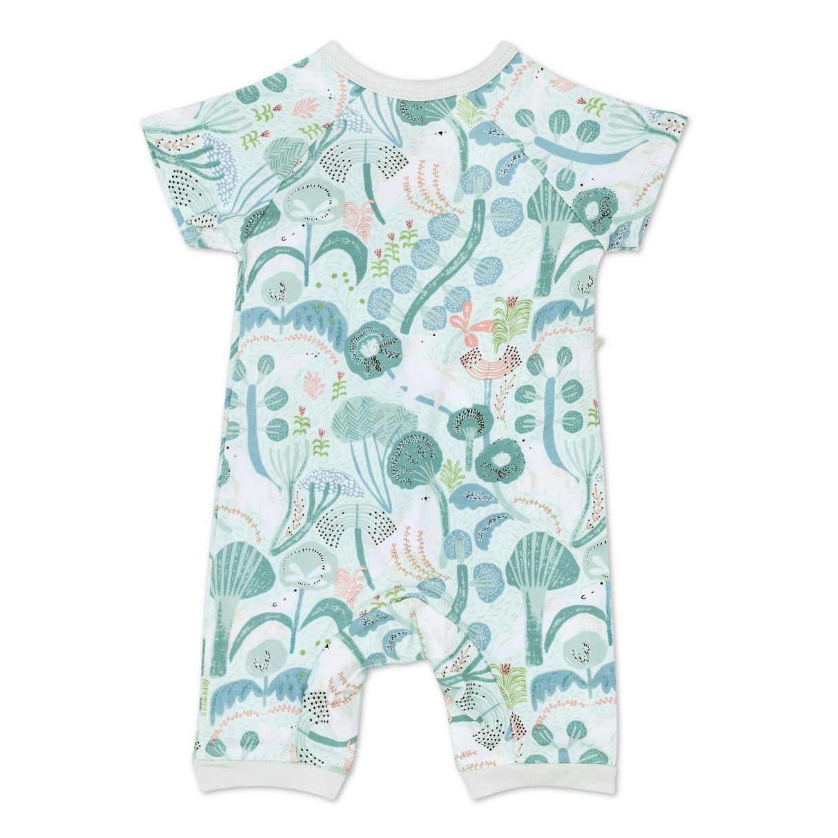 Bamboo Blend Kimono - Minty Bear Bloom - HoneyBug