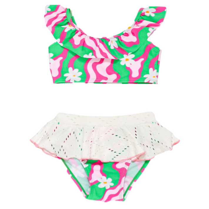 Daisy Dunes Two Piece Swimsuit - HoneyBug