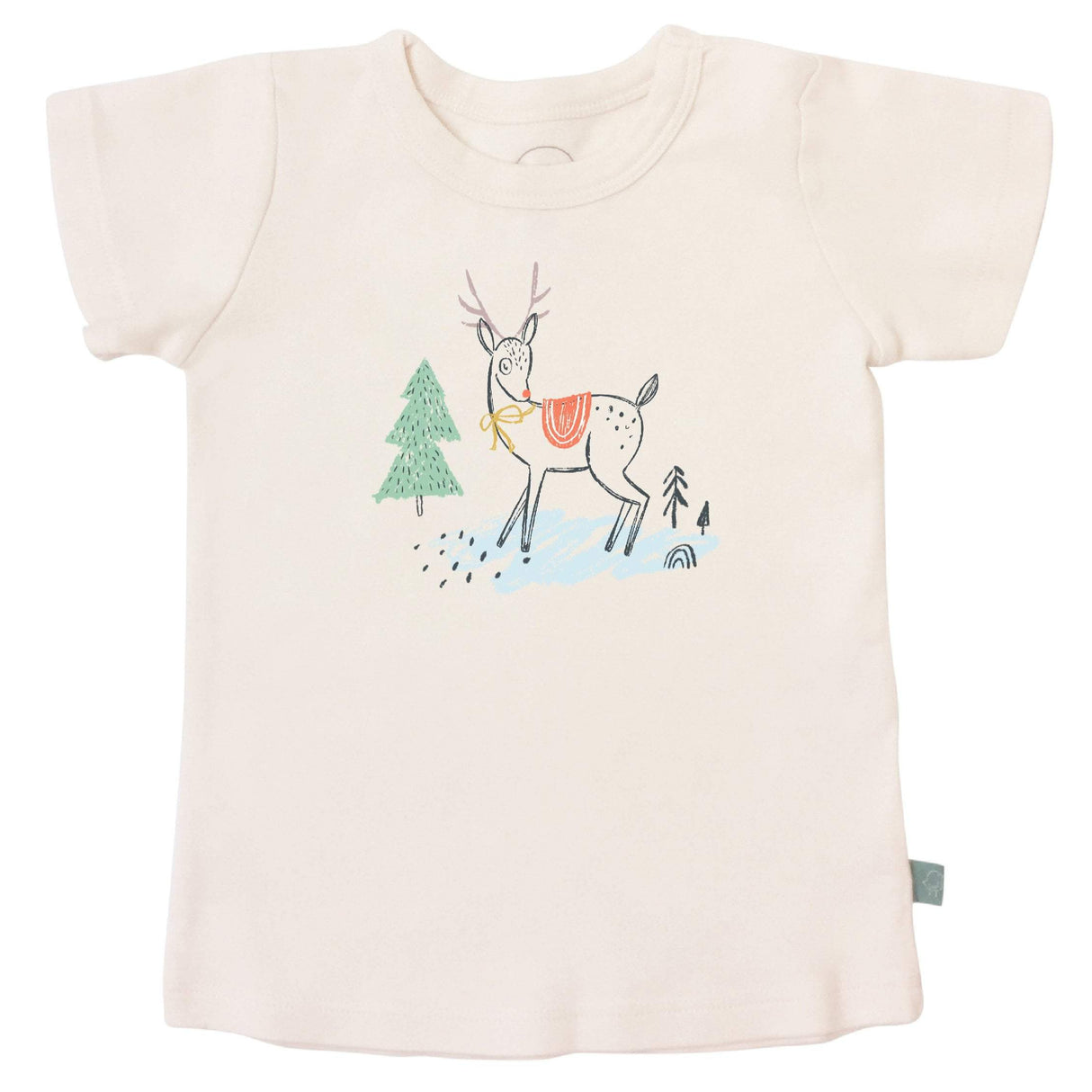 graphic tee | christmas deer - HoneyBug