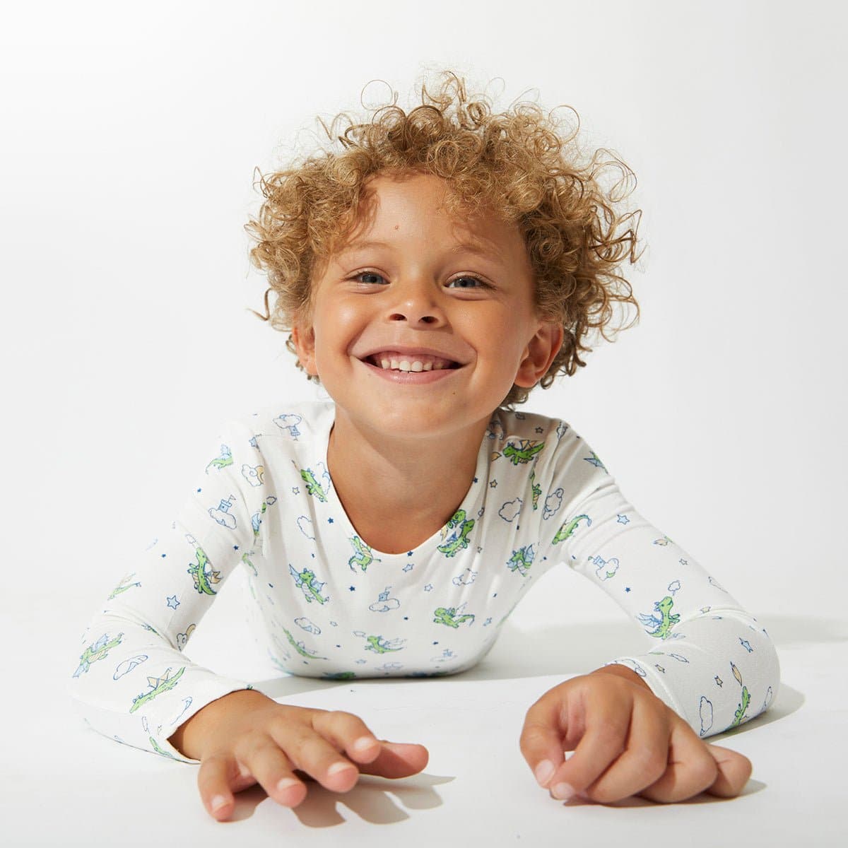 Dragon Bamboo Kids Pajamas - HoneyBug