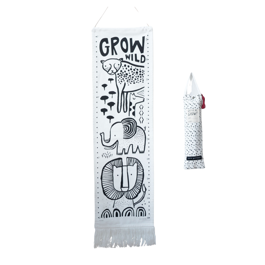Canvas Growth Chart - Safari - HoneyBug