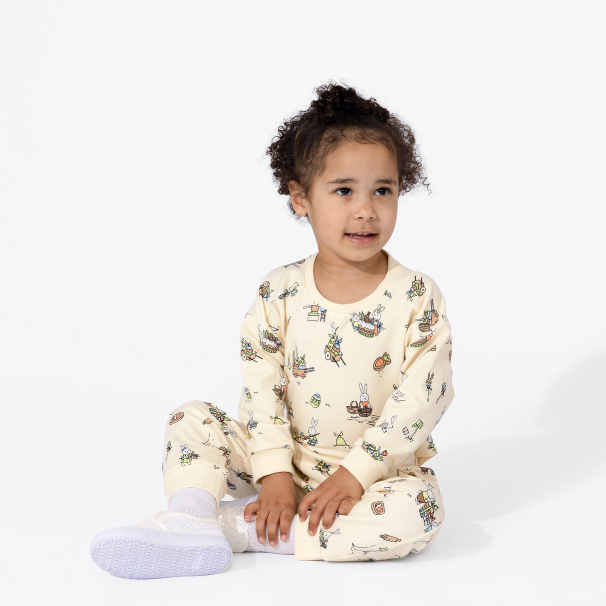 Bunny Workshop French Terry Daywear Romper - HoneyBug