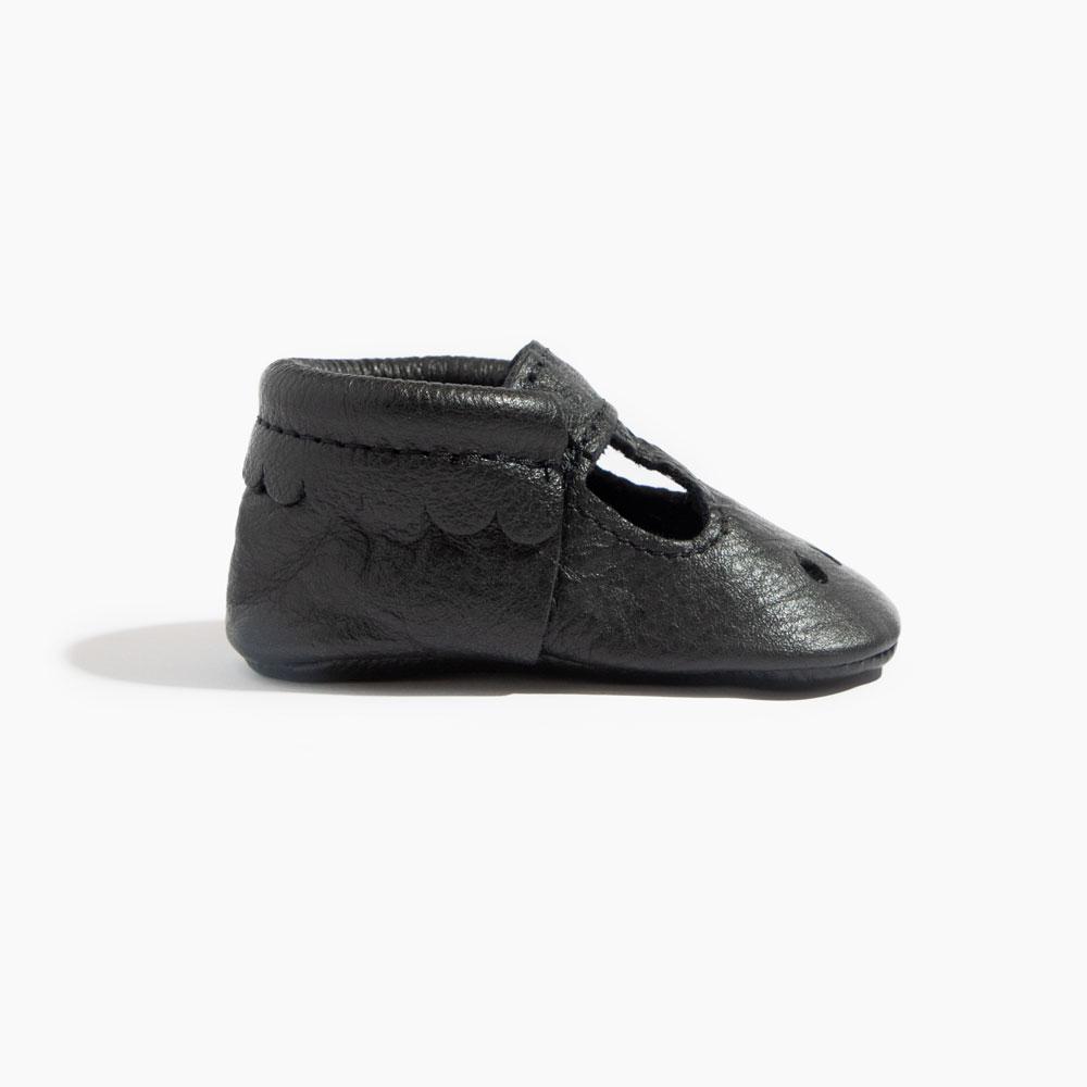 Ebony Mary Jane Baby Shoe - HoneyBug
