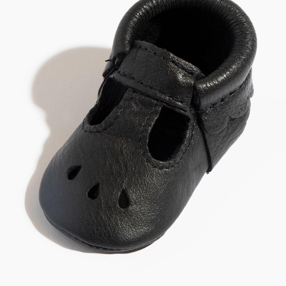Ebony Mary Jane Baby Shoe - HoneyBug