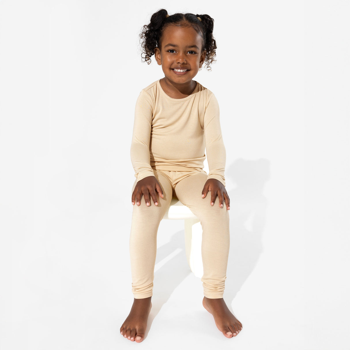Oat Bamboo Kids Pajamas - HoneyBug