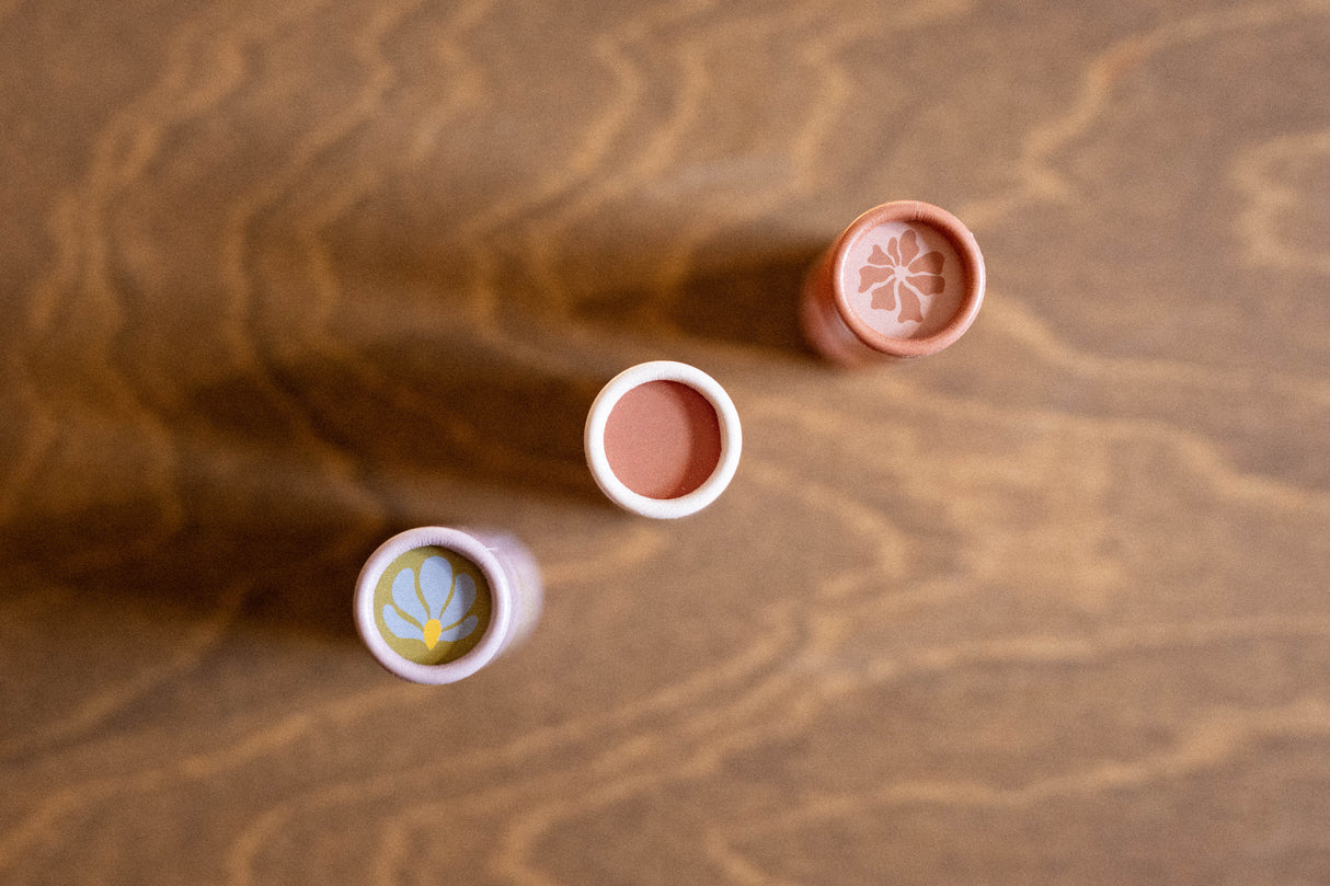 Lip Butter • Lavender Peppermint • Moisture Rich & Glossy Enhanced with Olive Squalane - HoneyBug