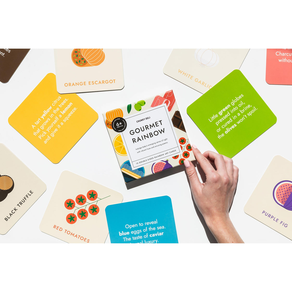 Gourmet Rainbow Art Cards - HoneyBug