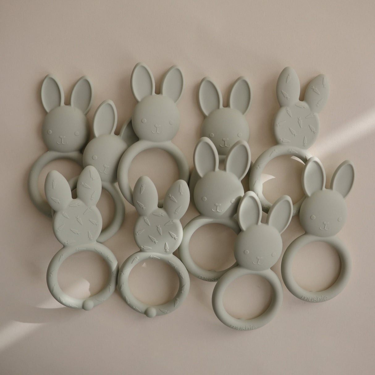 Bunny Teether - Sage - HoneyBug