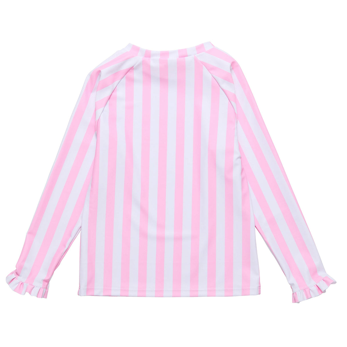 Pink Stripe LS Rash Top - HoneyBug