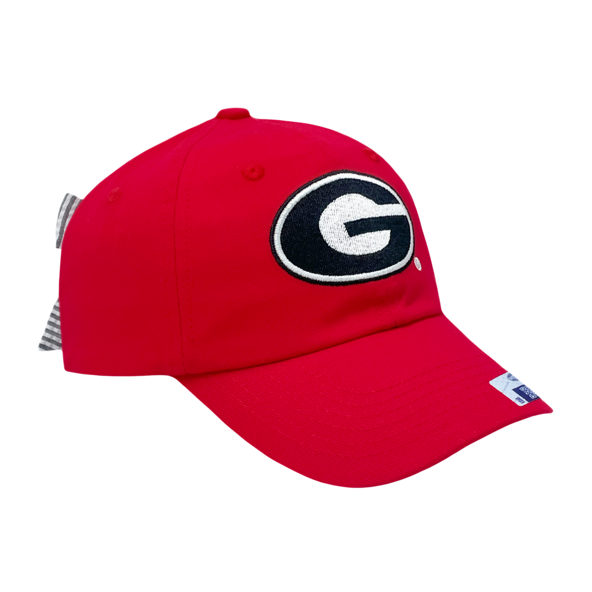 Officially Licensed Georgia Bulldogs Bow Baseball Hat (Youth)