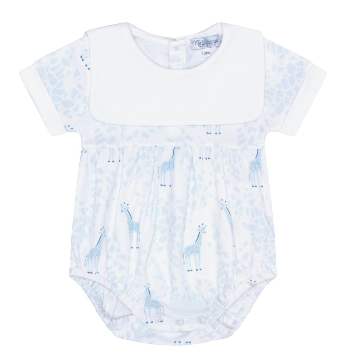 Blue Giraffe Print Bubble - HoneyBug