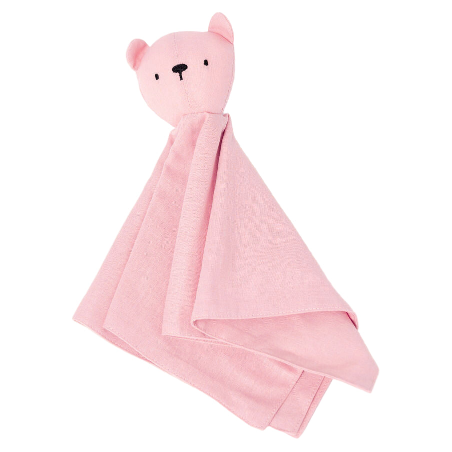 Galah - Linen Lovey Bear - HoneyBug