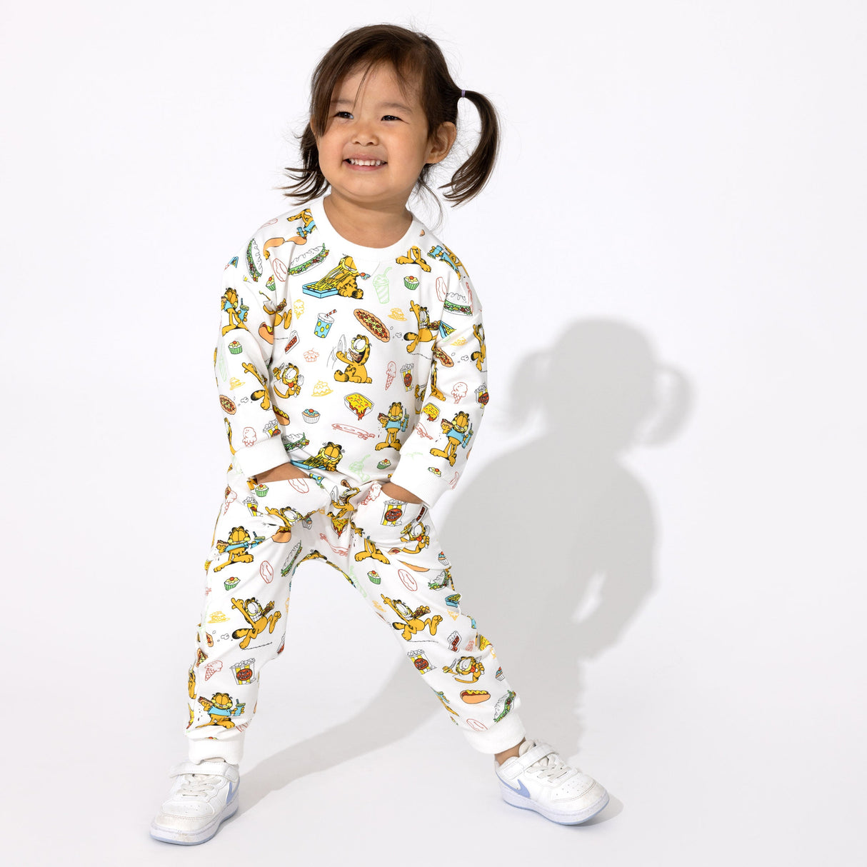 Garfield: Snack Attack Bamboo Terry Daywear Romper - HoneyBug