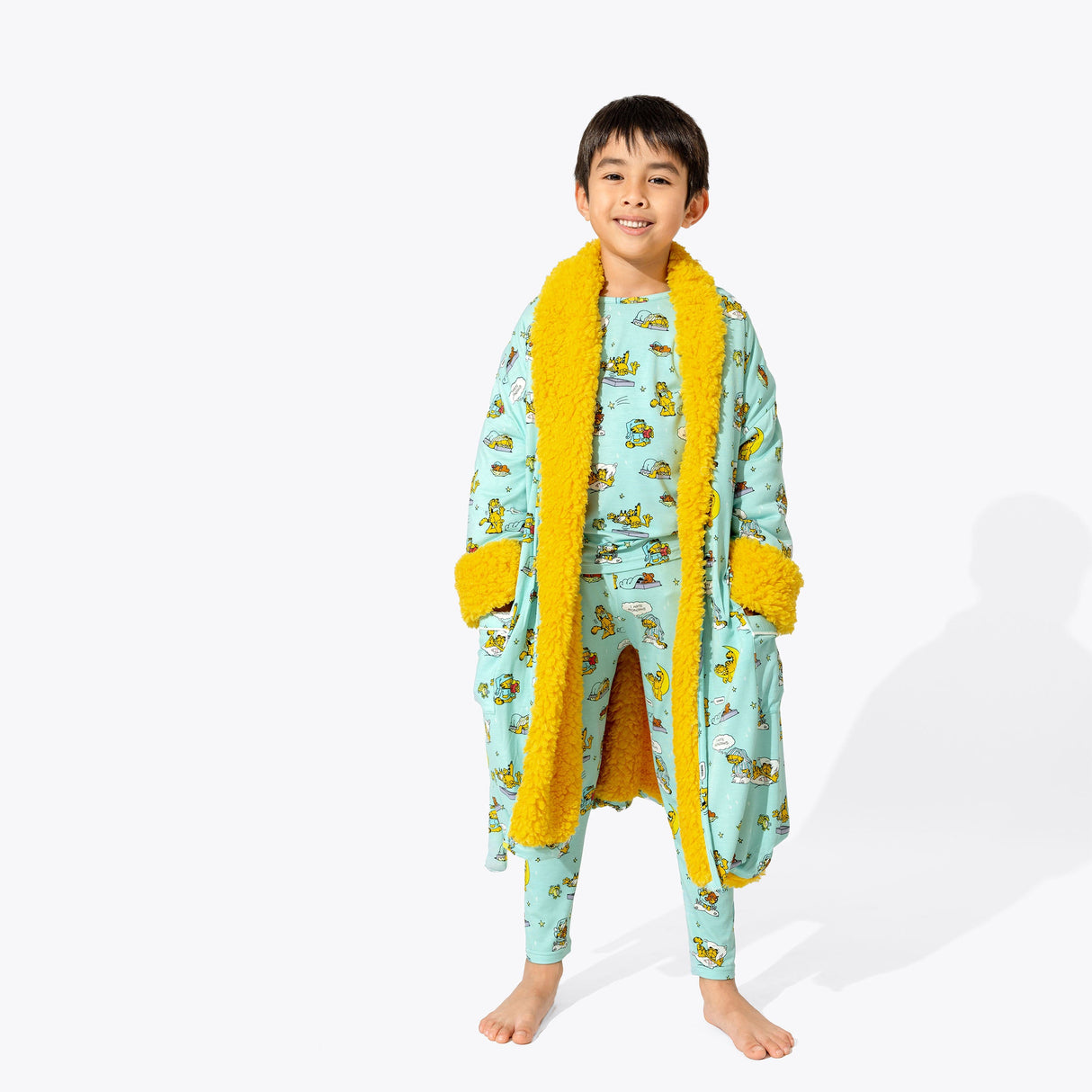 Garfield: Lazy Mondays Bamboo Kids Pajamas - HoneyBug