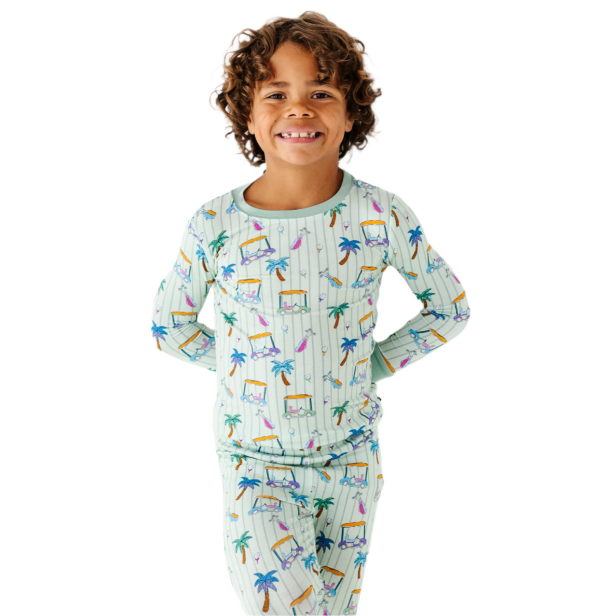 It's Fore O'Clock Somewhere Toddler Pajamas Long Sleeves and Pants - HoneyBug
