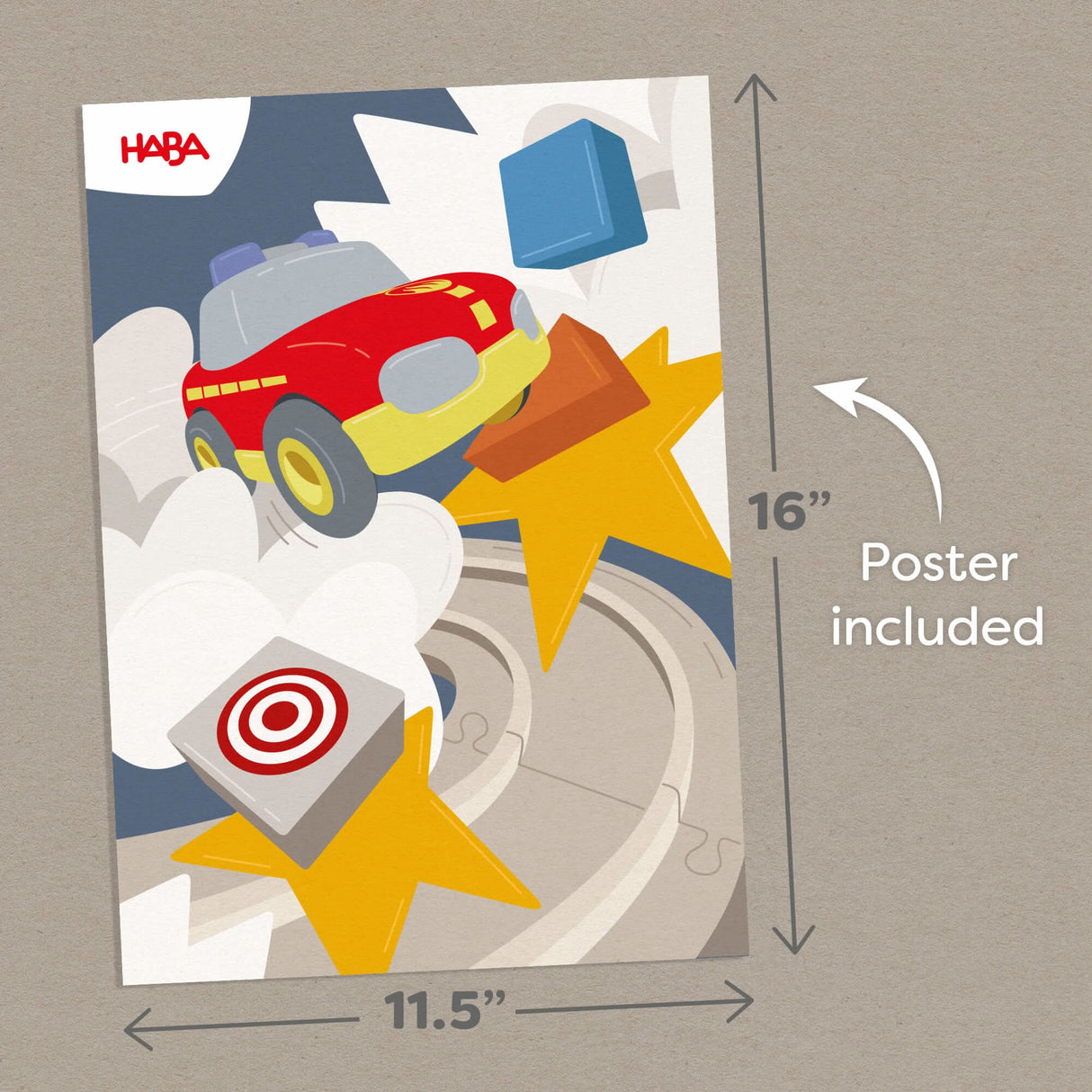 HABA Cars - Stunt Jump - HoneyBug