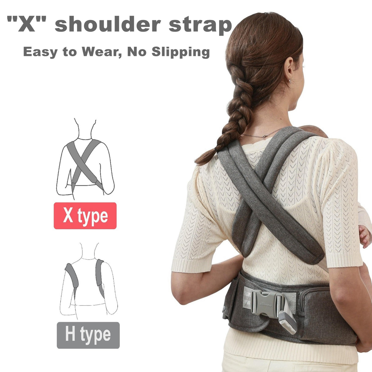 Ergonomic Baby Carrier 3-in-1