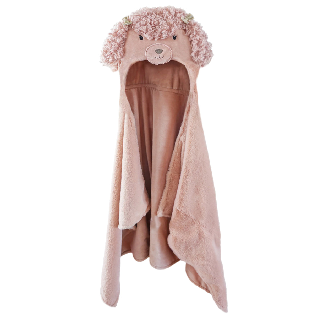Paris Poodle Hooded Blanket - HoneyBug