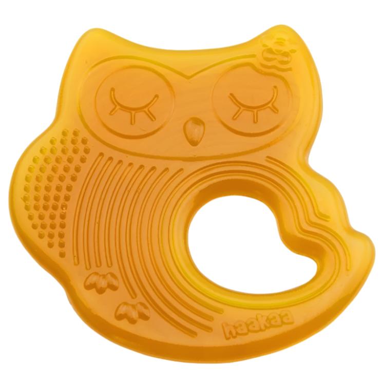 Haakaa Sleeping Owl Natural Rubber Teether - HoneyBug