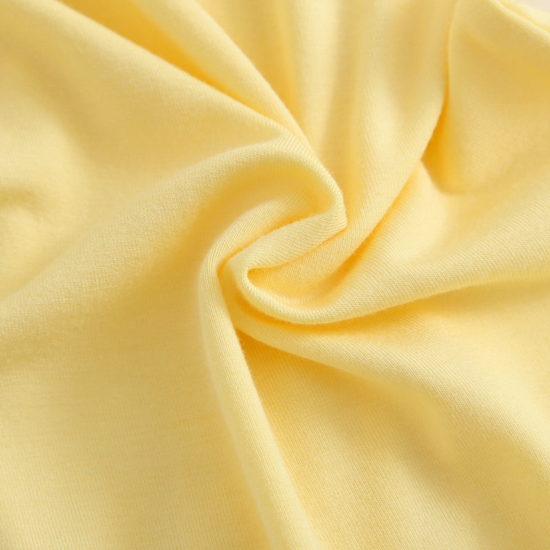 Happy Yellow Swaddle Blanket - HoneyBug