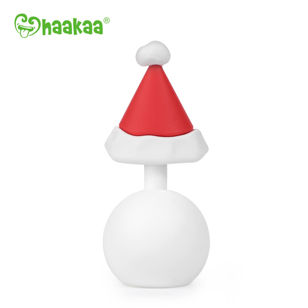 Haakaa Winter Holiday Silicone Breast Pump Stopper Gift Set 4 PK (Limited Edition) - HoneyBug
