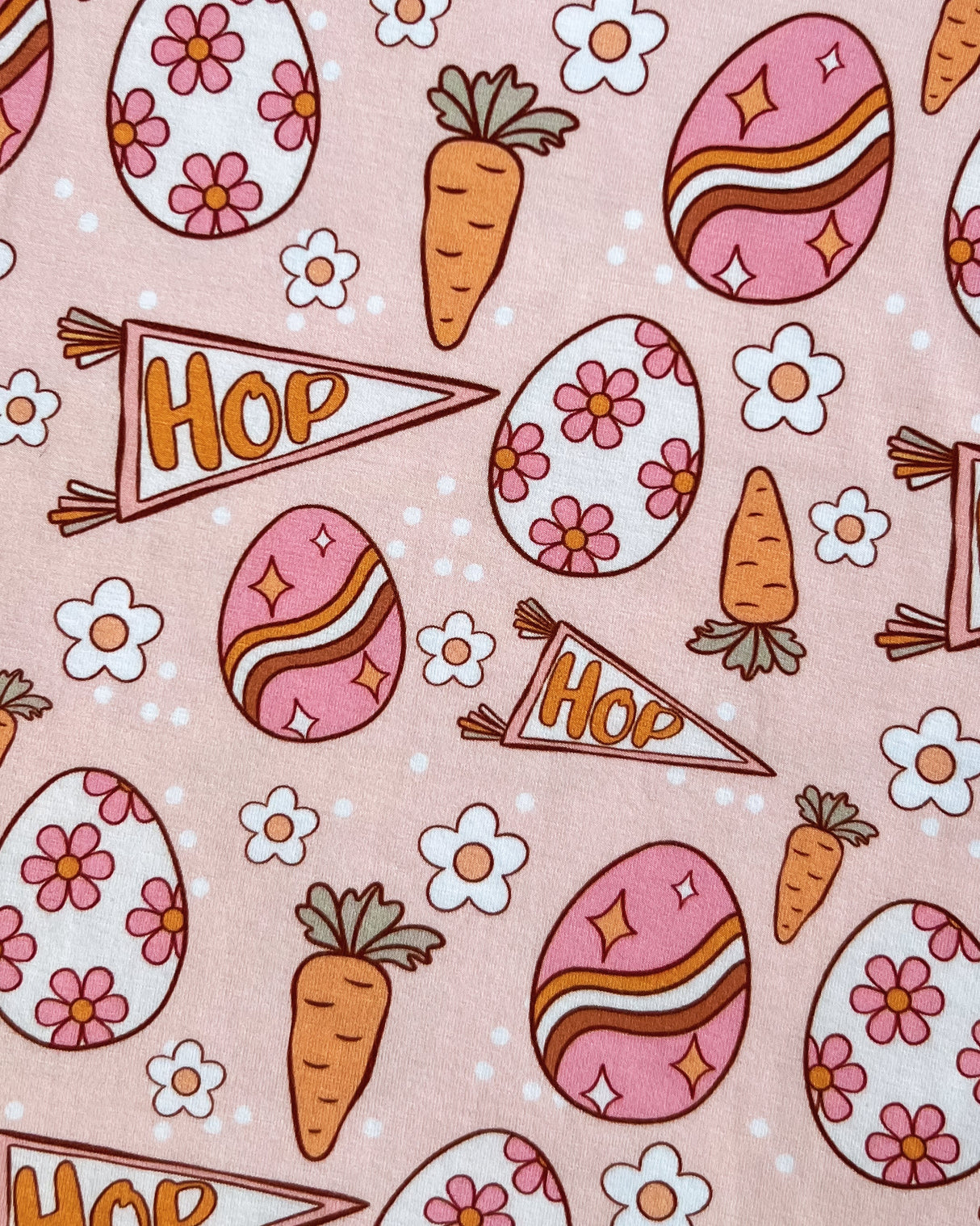 Bamboo Two Piece Set | Easter Hop - HoneyBug