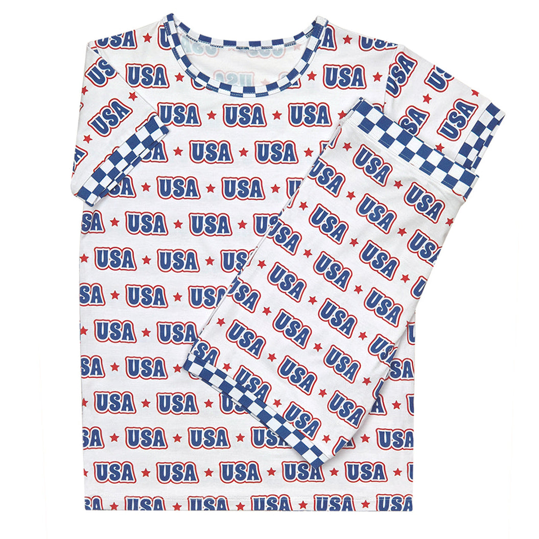 Bamboo Shorts Set | USA