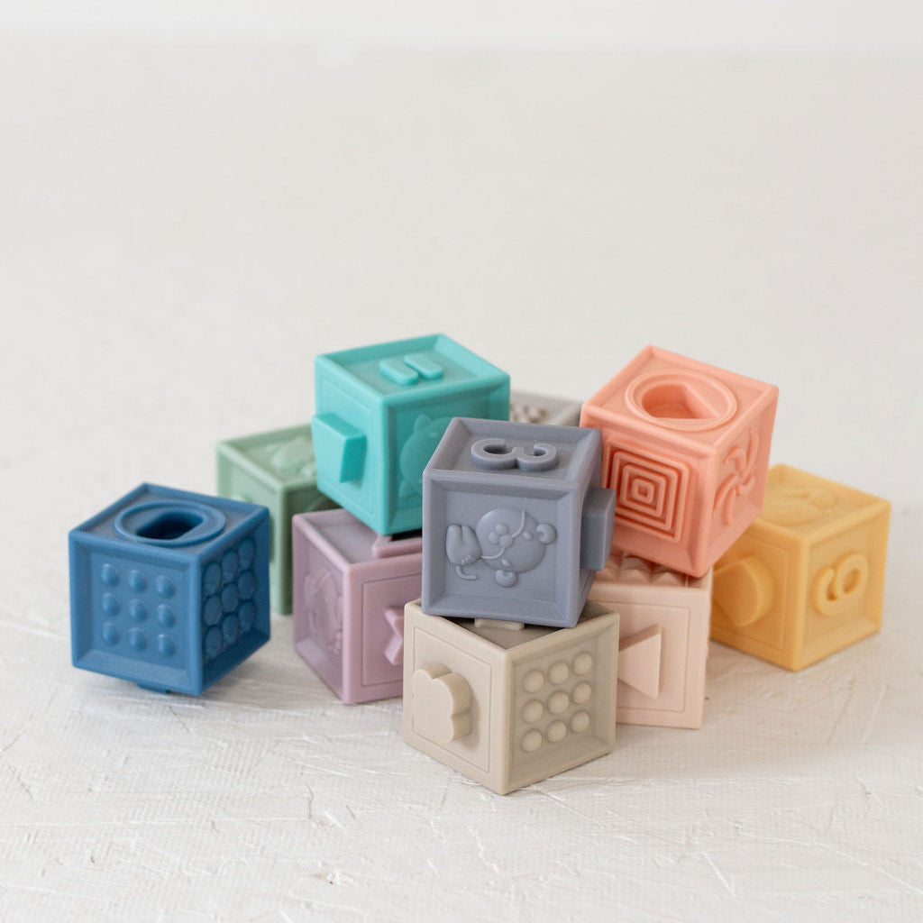 1-2-3's Silicone Blocks Set