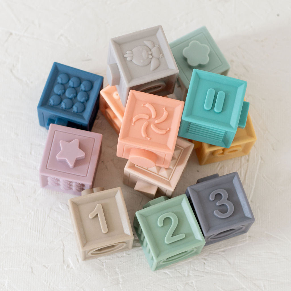 1-2-3's Silicone Blocks Set