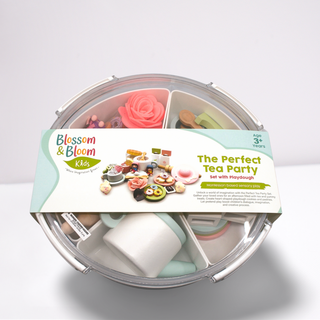 The Perfect Tea Party Set with Playdough