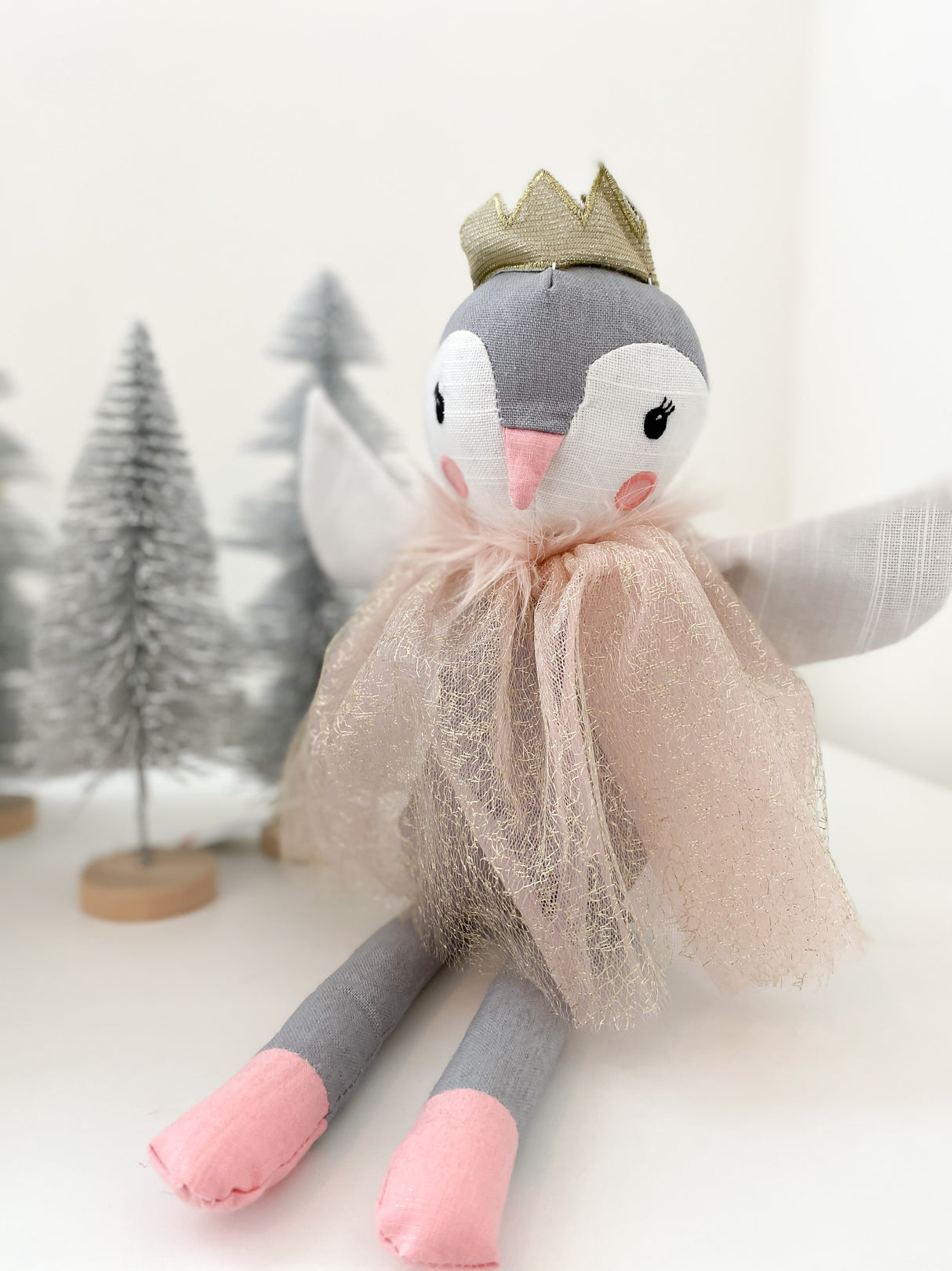 Petunia Penguin Princess Doll - HoneyBug