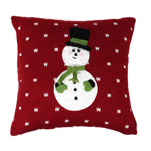 Snowman 10" Pillow
