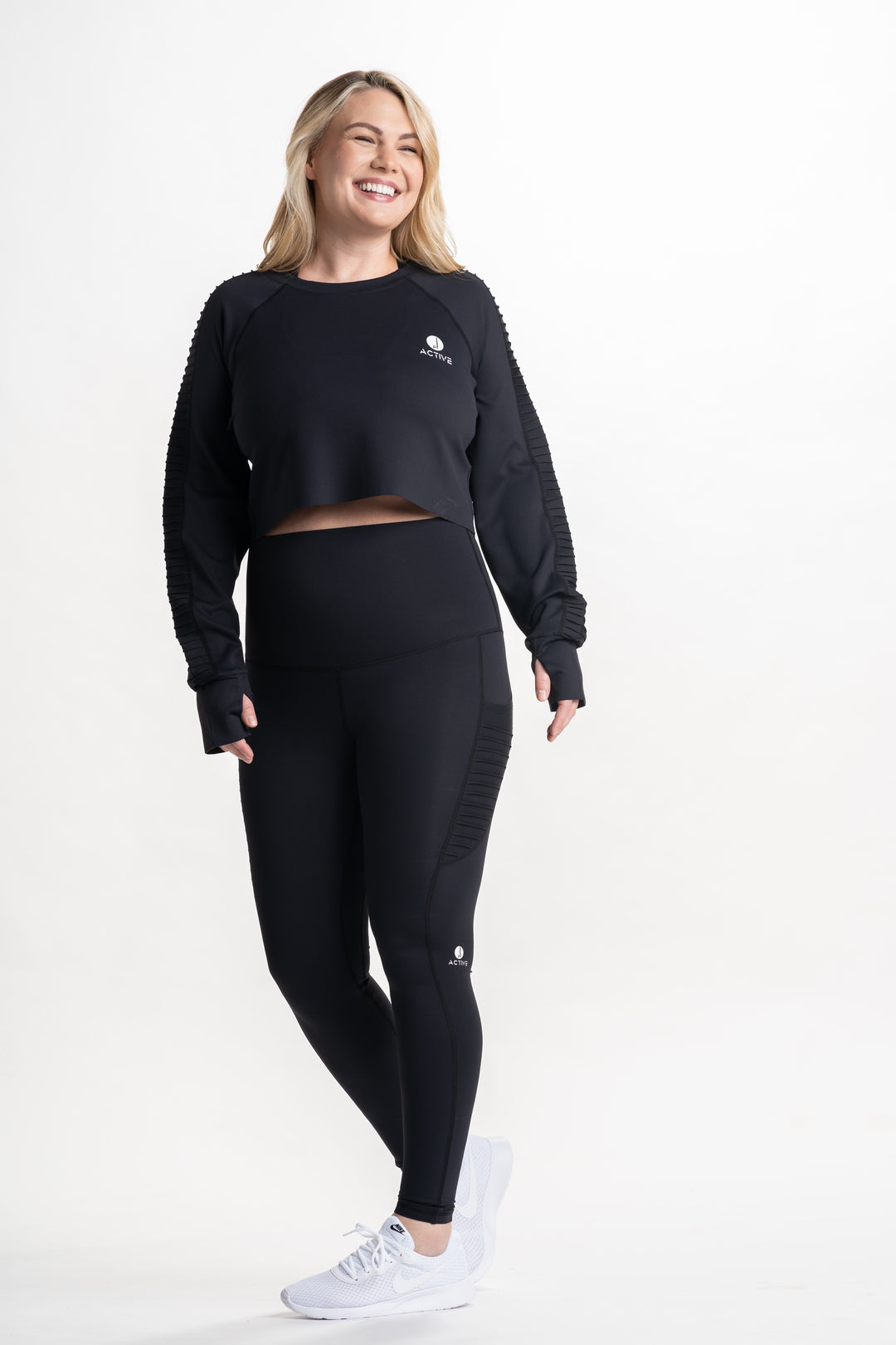 Kahina Pullover Maternity Postpartum Crop Top - HoneyBug