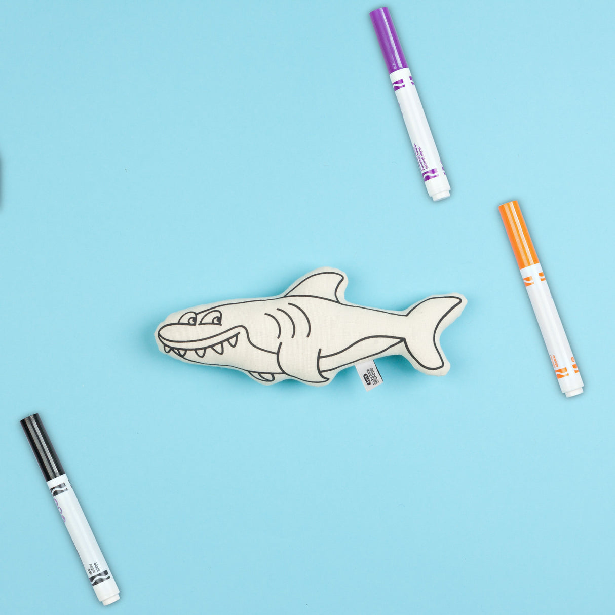 Interactive Shark for Color & Play - Dive Into Creative Fun! - HoneyBug