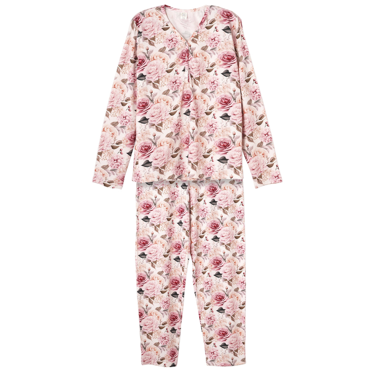 Garden Bouquet Women's Bamboo Pajama Set - HoneyBug