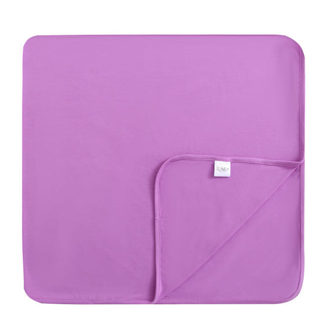 Luxie Lavender Bamboo Swaddle Blanket - HoneyBug