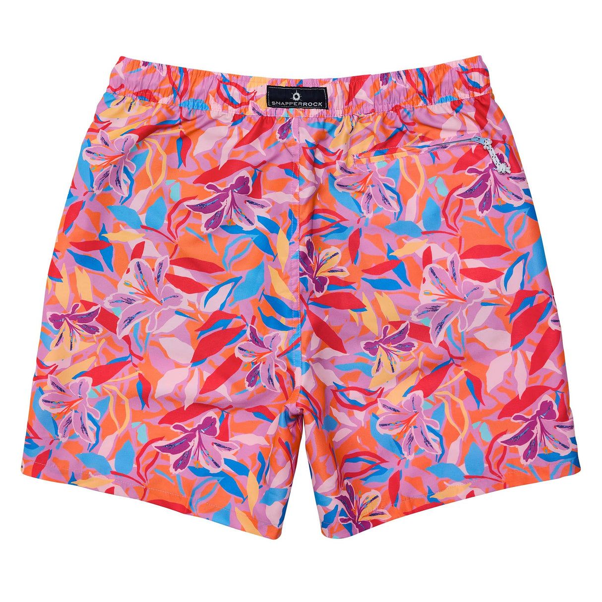 Mens Blooming Sunset Sustainable Swim Short - HoneyBug