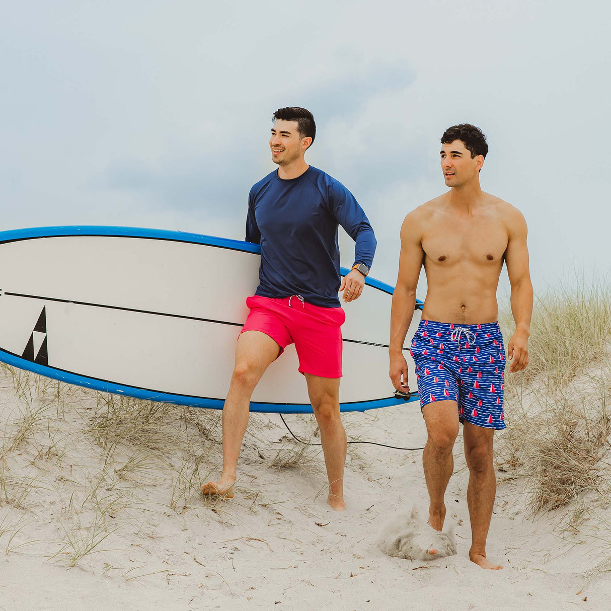 Mens Sailboat Rock Swim Short - HoneyBug