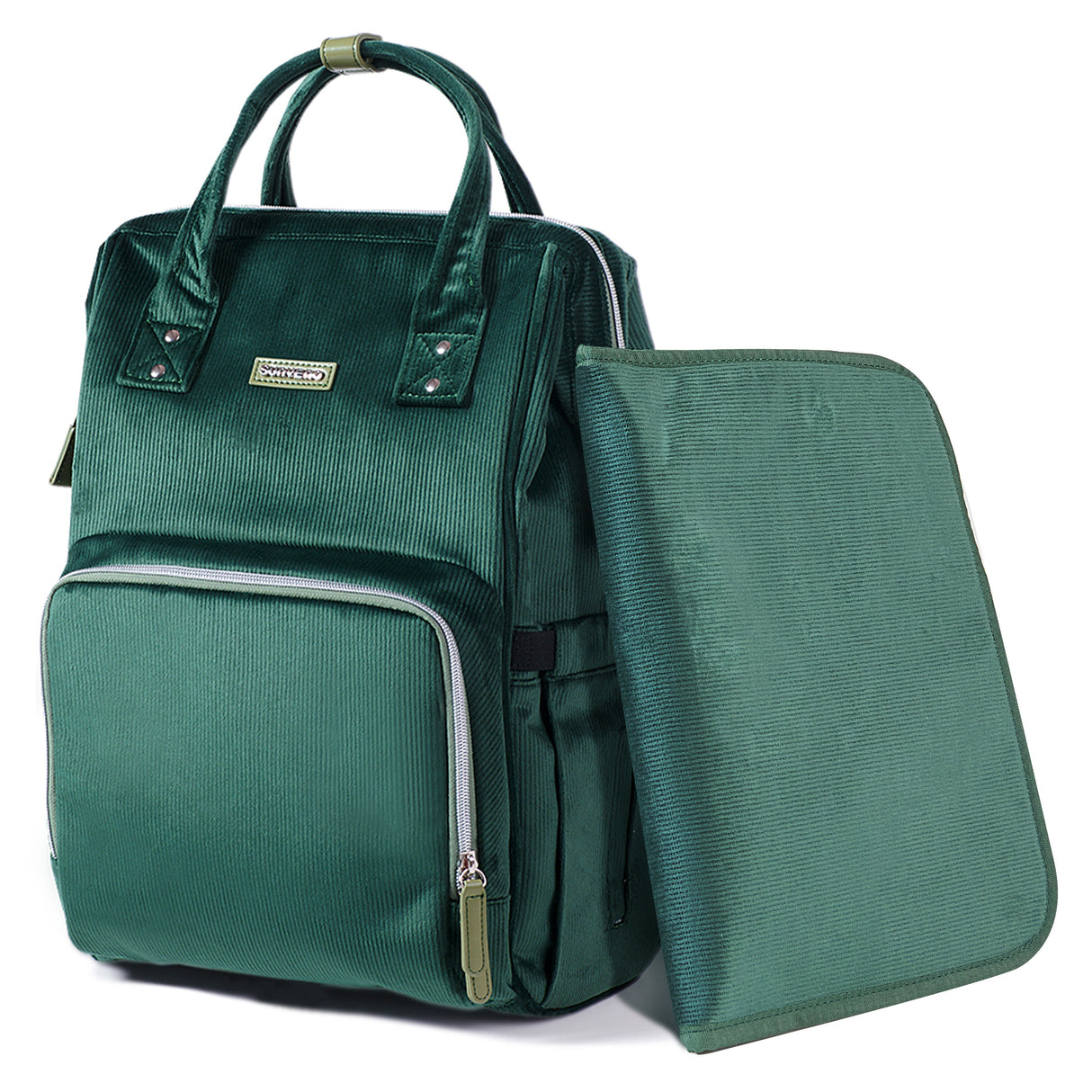 Corduroy Diaper Backpack