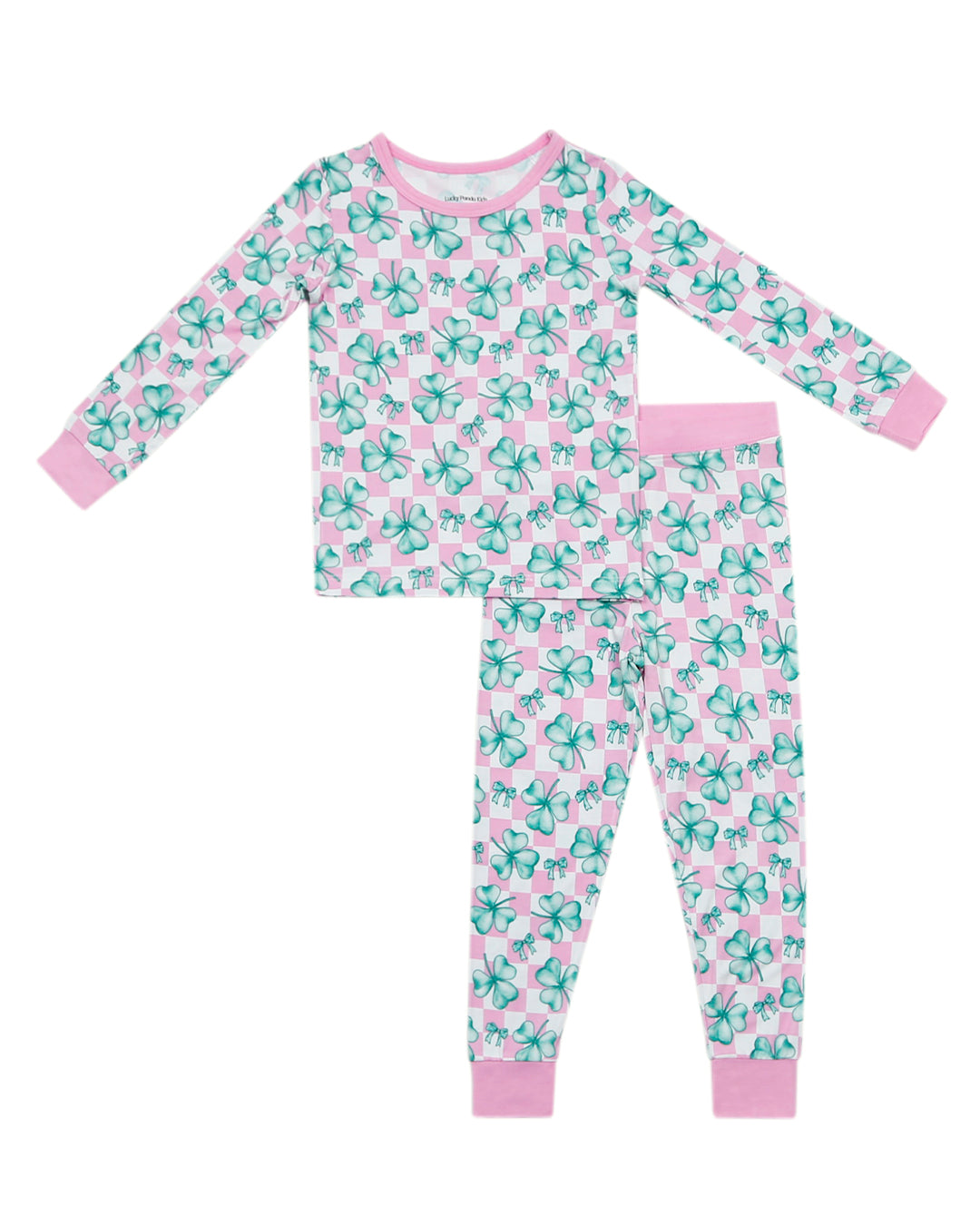 Bamboo Two Piece Set | Shamrock & Bows - HoneyBug