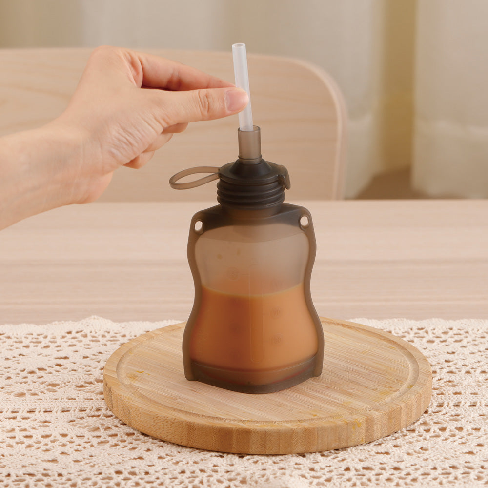 Haakaa Silicone Yummy Pouch 4.5 oz - HoneyBug