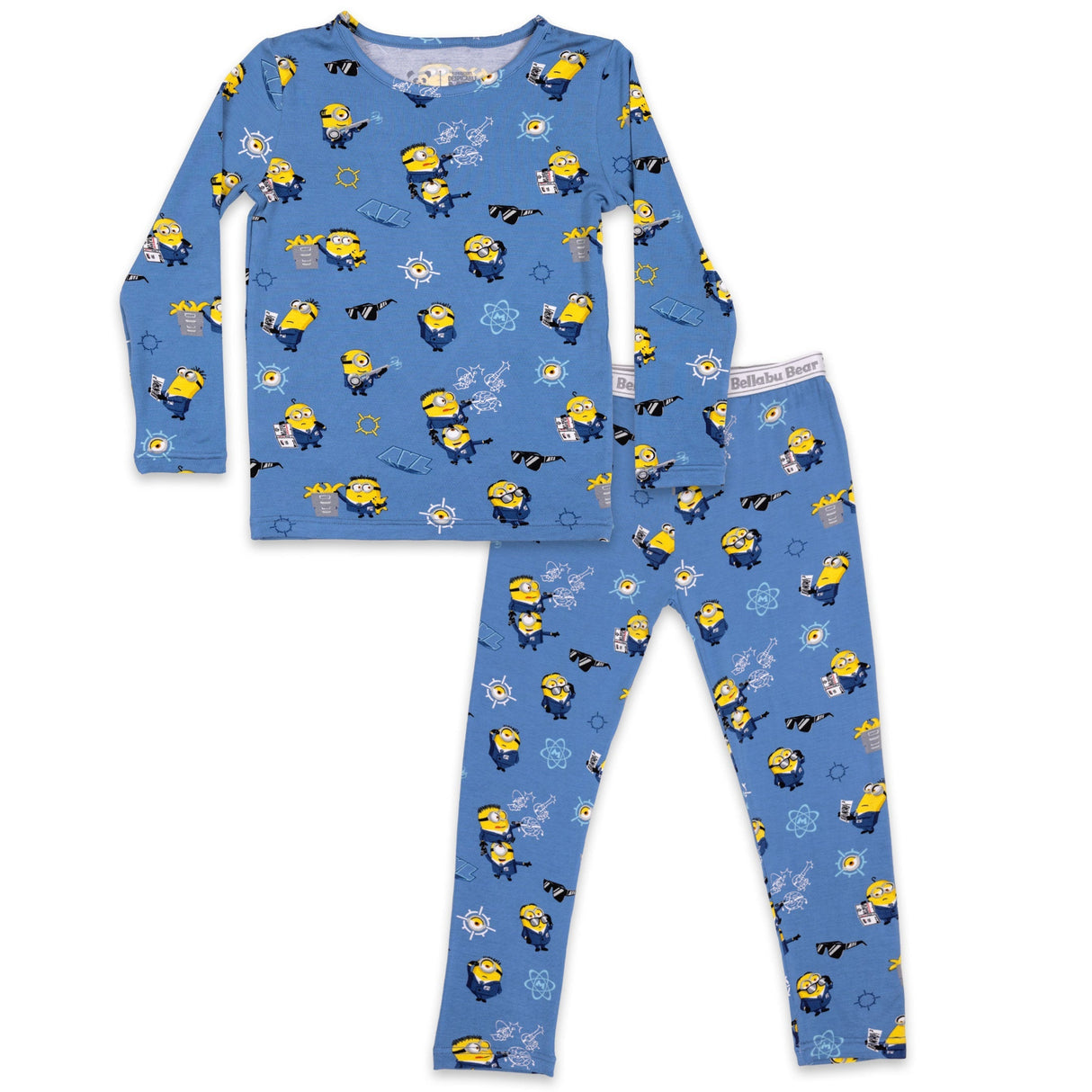 Despicable Me 4: Minions Anti-Villain League Bamboo Kids Pajamas - HoneyBug